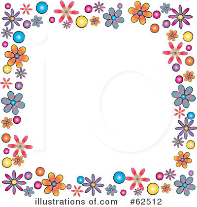 Floral Background Clipart #62512 by Pams Clipart