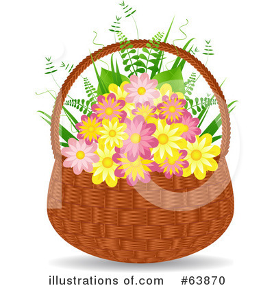 Royalty-Free (RF) Flowers Clipart Illustration by elaineitalia - Stock Sample #63870