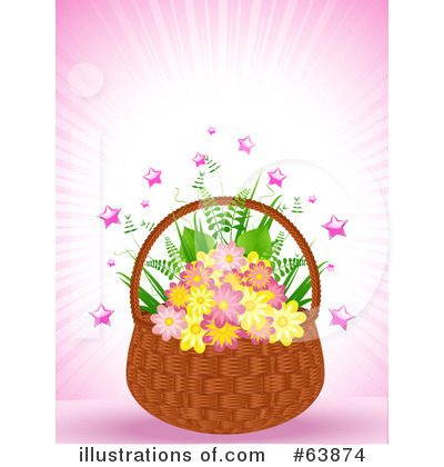 Royalty-Free (RF) Flowers Clipart Illustration by elaineitalia - Stock Sample #63874