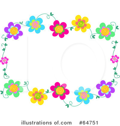 Royalty Free Vector Logos on Royalty Free  Rf  Flowers Clipart Illustration By Bpearth   Stock