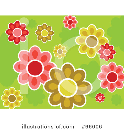 Royalty-Free (RF) Flowers Clipart Illustration by Prawny - Stock Sample #66006