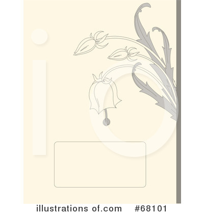 Royalty-Free (RF) Flowers Clipart Illustration by Pushkin - Stock Sample #68101