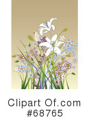 Flowers Clipart #68765 by OnFocusMedia