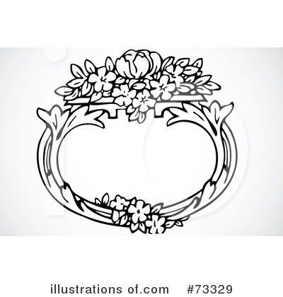 Royalty-Free (RF) Flowers Clipart Illustration by BestVector - Stock Sample #73329