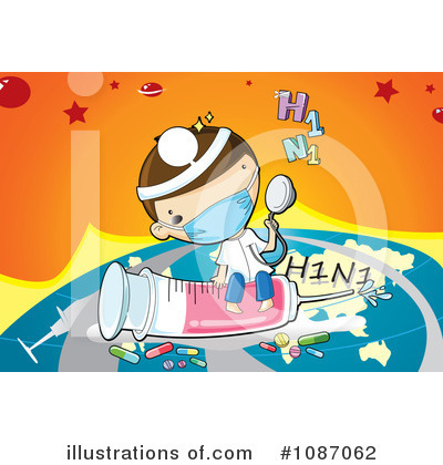 Royalty-Free (RF) Flu Clipart Illustration by mayawizard101 - Stock Sample #1087062