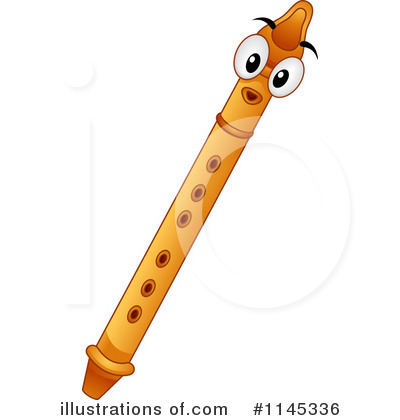 Royalty-Free (RF) Flute Clipart Illustration by BNP Design Studio - Stock Sample #1145336