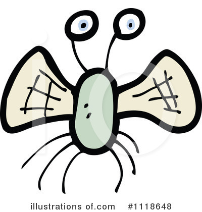 Flies Clipart #1118648 by lineartestpilot