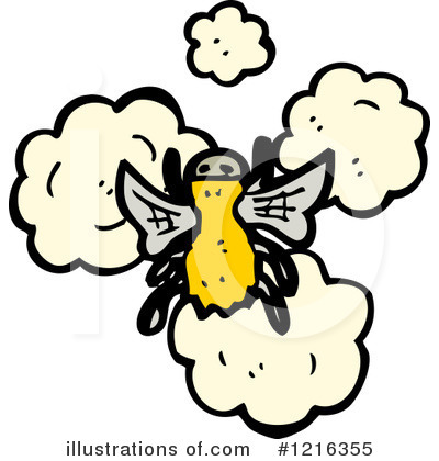 Royalty-Free (RF) Fly Clipart Illustration by lineartestpilot - Stock Sample #1216355