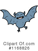 Flying Bat Clipart #1168826 by lineartestpilot