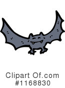 Flying Bat Clipart #1168830 by lineartestpilot