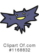 Flying Bat Clipart #1168832 by lineartestpilot