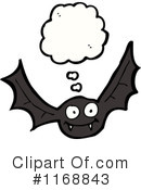 Flying Bat Clipart #1168843 by lineartestpilot