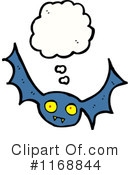 Flying Bat Clipart #1168844 by lineartestpilot