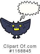 Flying Bat Clipart #1168845 by lineartestpilot