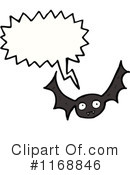 Flying Bat Clipart #1168846 by lineartestpilot