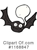 Flying Bat Clipart #1168847 by lineartestpilot