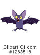 Flying Bat Clipart #1263518 by yayayoyo