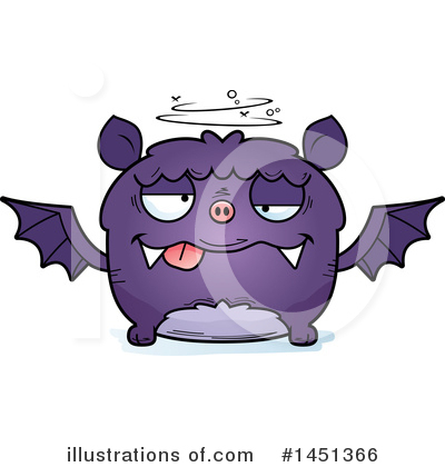 Royalty-Free (RF) Flying Bat Clipart Illustration by Cory Thoman - Stock Sample #1451366