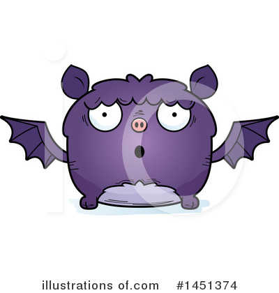 Royalty-Free (RF) Flying Bat Clipart Illustration by Cory Thoman - Stock Sample #1451374