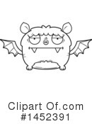 Flying Bat Clipart #1452391 by Cory Thoman