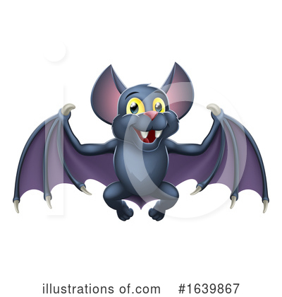 Vampire Bats Clipart #1639867 by AtStockIllustration