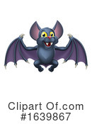 Flying Bat Clipart #1639867 by AtStockIllustration