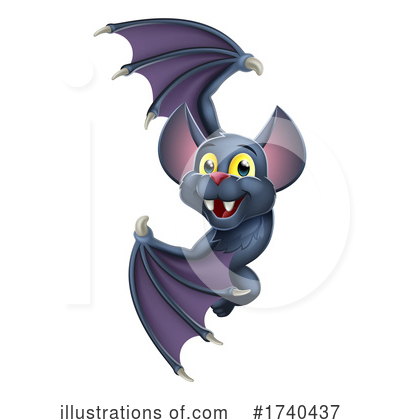 Vampire Bats Clipart #1740437 by AtStockIllustration
