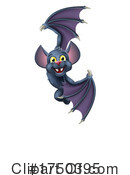 Flying Bat Clipart #1750395 by AtStockIllustration