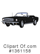Fod Mustang Clipart #1361158 by LaffToon