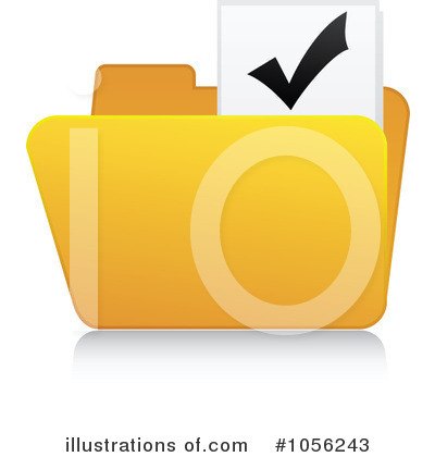 Royalty-Free (RF) Folder Clipart Illustration by Andrei Marincas - Stock Sample #1056243