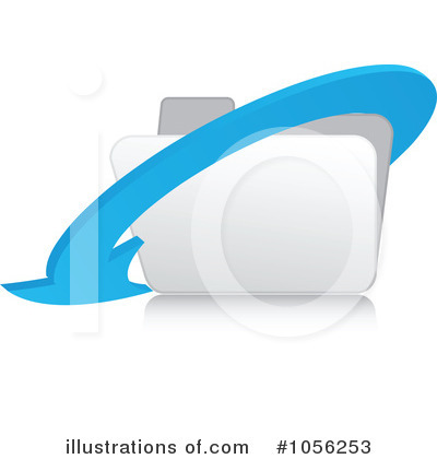 Royalty-Free (RF) Folder Clipart Illustration by Andrei Marincas - Stock Sample #1056253