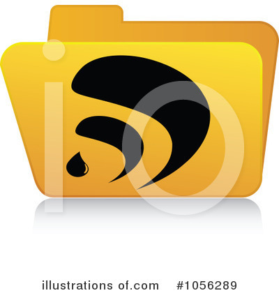 Royalty-Free (RF) Folder Clipart Illustration by Andrei Marincas - Stock Sample #1056289