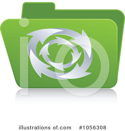 Royalty-Free (RF) Folder Clipart Illustration by Andrei Marincas - Stock Sample #1056308