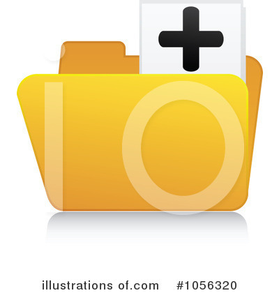 Royalty-Free (RF) Folder Clipart Illustration by Andrei Marincas - Stock Sample #1056320