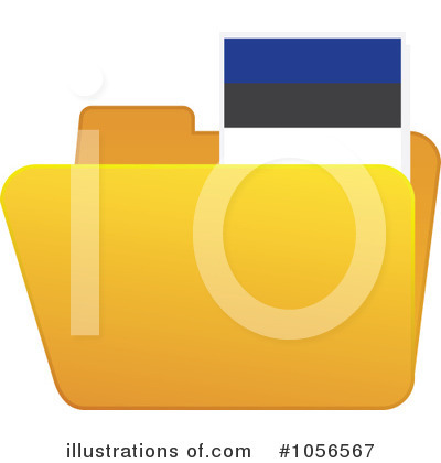 Royalty-Free (RF) Folder Clipart Illustration by Andrei Marincas - Stock Sample #1056567