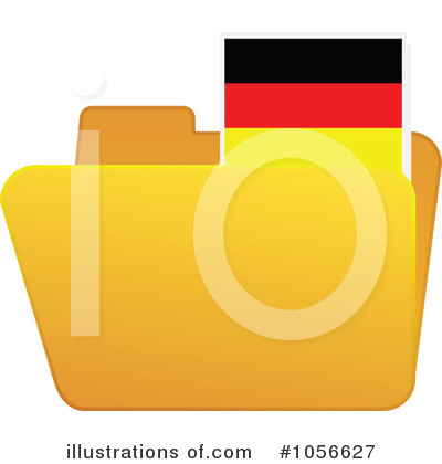 German Flag Clipart #1056627 by Andrei Marincas