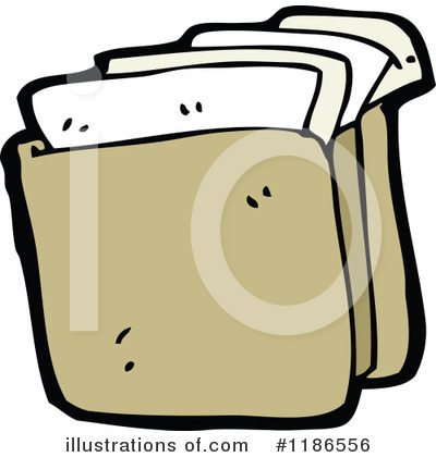 Royalty-Free (RF) Folder Clipart Illustration by lineartestpilot - Stock Sample #1186556