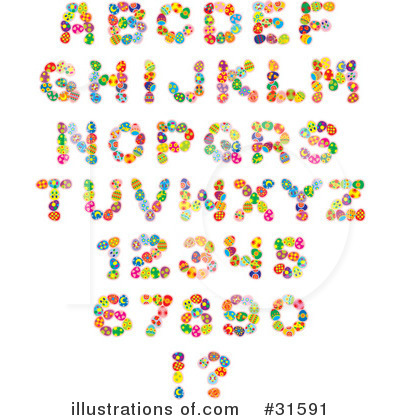 Alphabet Clipart #31591 by Alex Bannykh