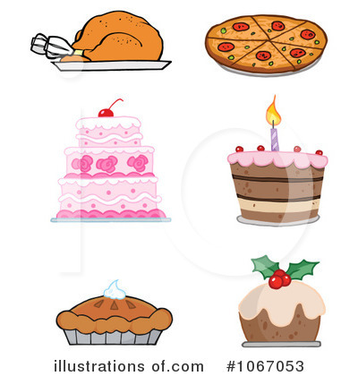 Royalty-Free (RF) Food Clipart Illustration by Hit Toon - Stock Sample #1067053