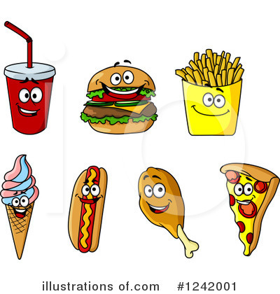 Royalty-Free (RF) Food Clipart Illustration by Vector Tradition SM - Stock Sample #1242001