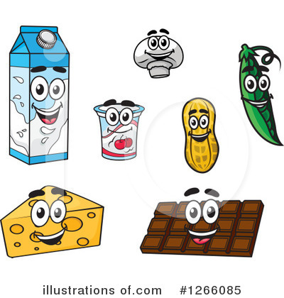 Milk Carton Clipart #1266085 by Vector Tradition SM