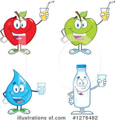 Royalty-Free (RF) Food Clipart Illustration by Hit Toon - Stock Sample #1276482