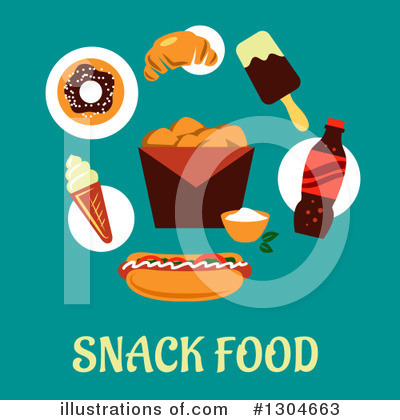 Royalty-Free (RF) Food Clipart Illustration by Vector Tradition SM - Stock Sample #1304663