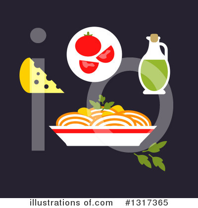 Spaghetti Clipart #1317365 by Vector Tradition SM