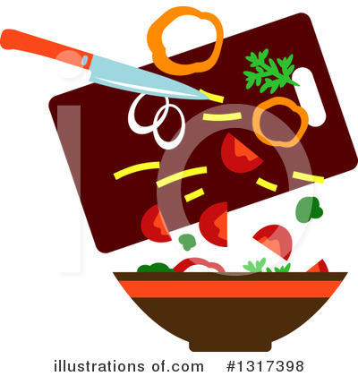 Royalty-Free (RF) Food Clipart Illustration by Vector Tradition SM - Stock Sample #1317398