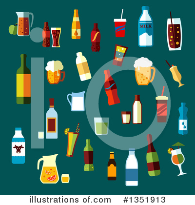 Royalty-Free (RF) Food Clipart Illustration by Vector Tradition SM - Stock Sample #1351913