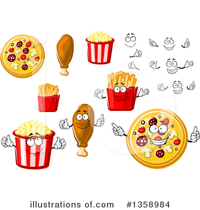 Royalty-Free (RF) Food Clipart Illustration by Vector Tradition SM - Stock Sample #1358984