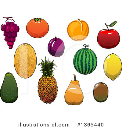 Royalty-Free (RF) Food Clipart Illustration by Vector Tradition SM - Stock Sample #1365440