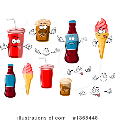 Royalty-Free (RF) Food Clipart Illustration by Vector Tradition SM - Stock Sample #1365448