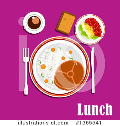 Royalty-Free (RF) Food Clipart Illustration by Vector Tradition SM - Stock Sample #1365541